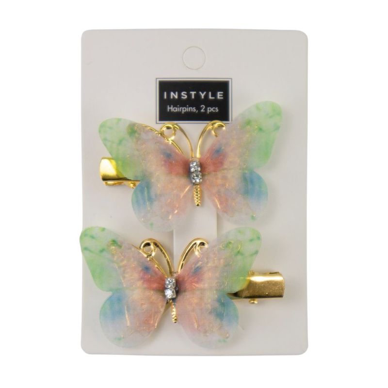 Hairpins, 2 pcs., in assortment