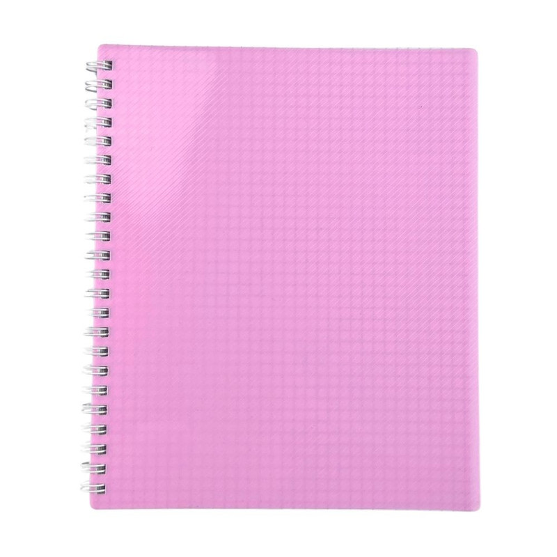 Notebook, A5, 96 sheets, plastic cover, assorted