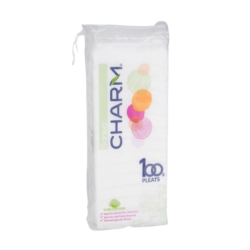 CHARM MED.COT.PLEATS 100G