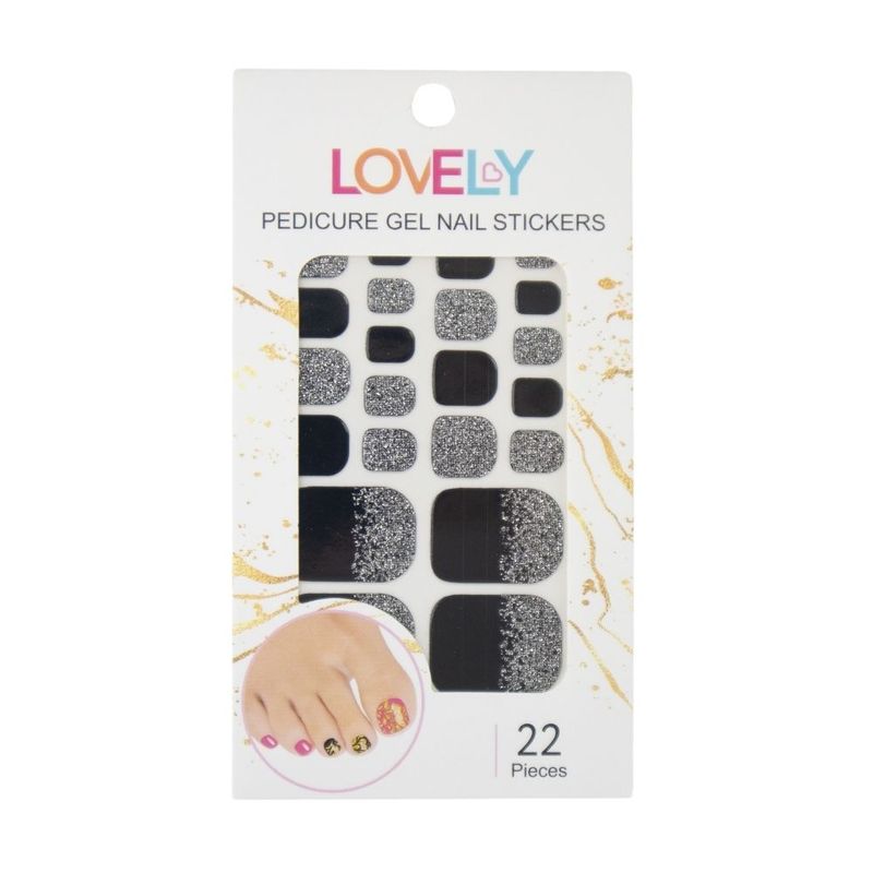 Pedicure gel nail stickers Lovely