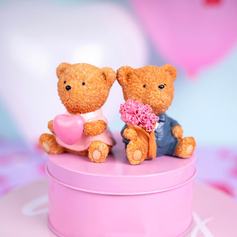 Decoration figure "Bear", in assortment