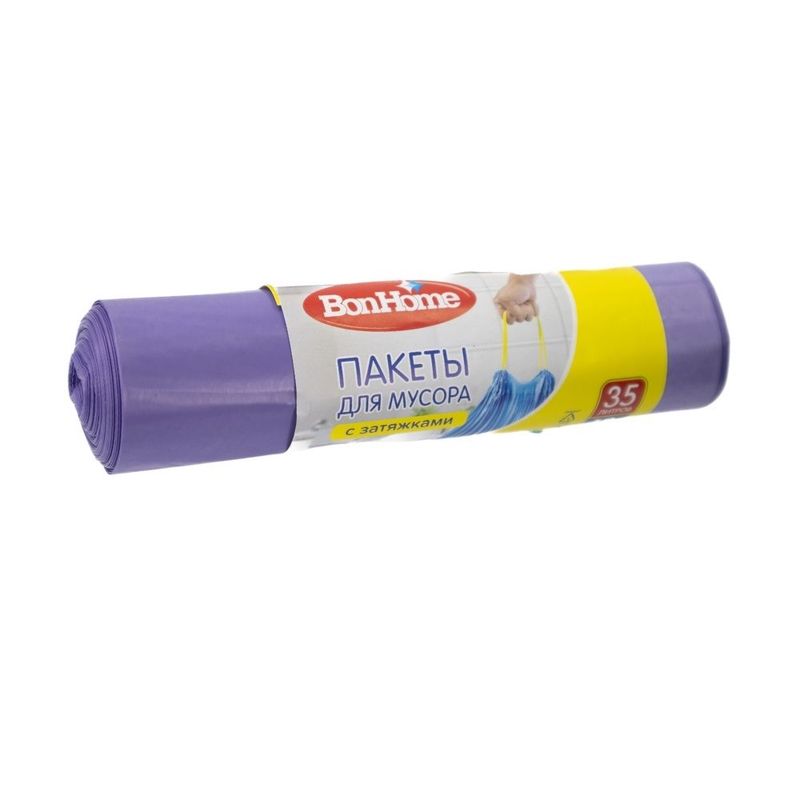 Garbage Bag with Puff 35L 13pcs
