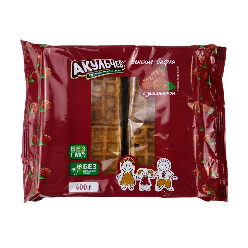 Akulchev viennese waffles with str 400g