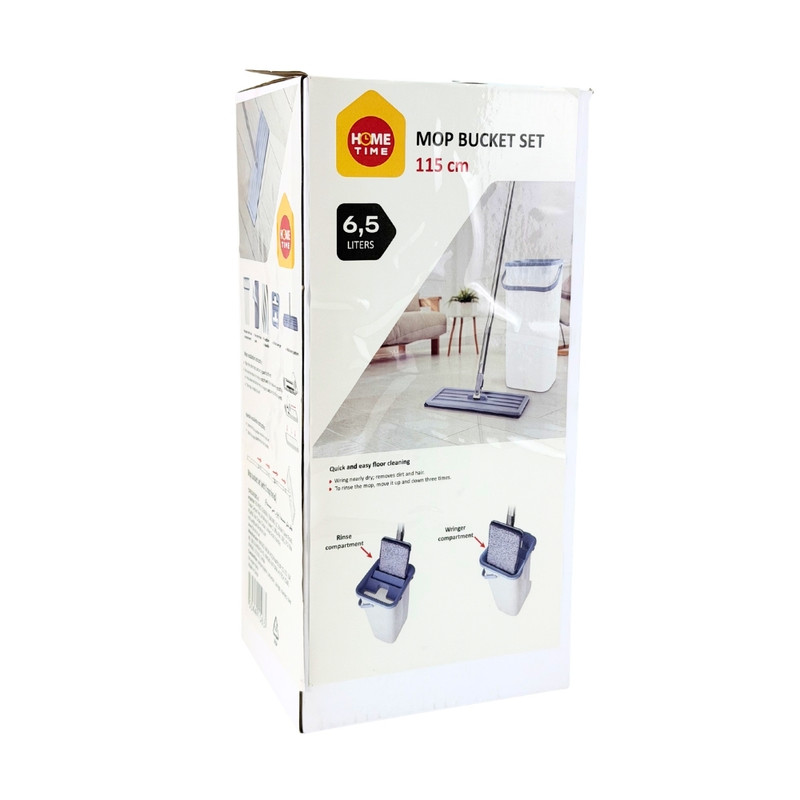 Mop bucket set (with 2 mop heads)