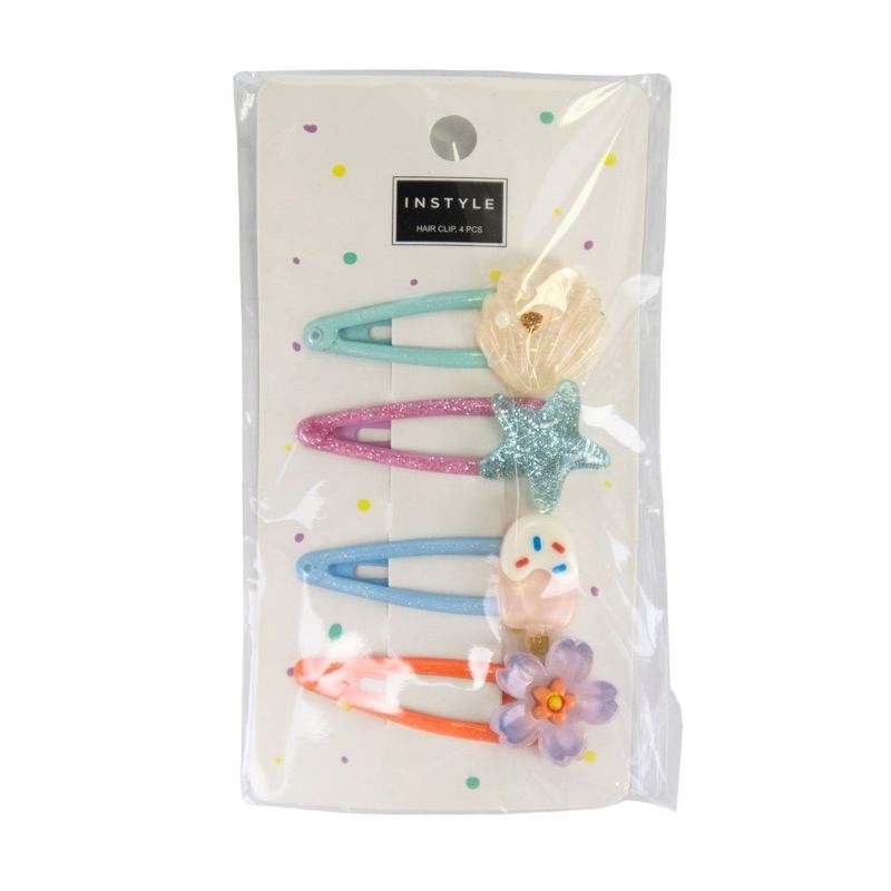 HAIR CLIP, 4PCS, INSTYLE