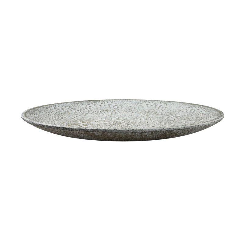 Decorative round tray, assorted