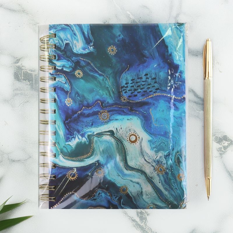 Spiral notebook A5, 80 sheets