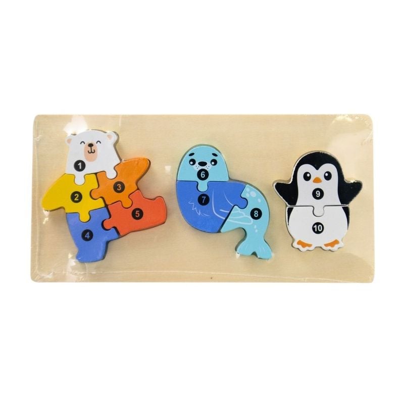 WOODEN PUZZLE ANIMALS