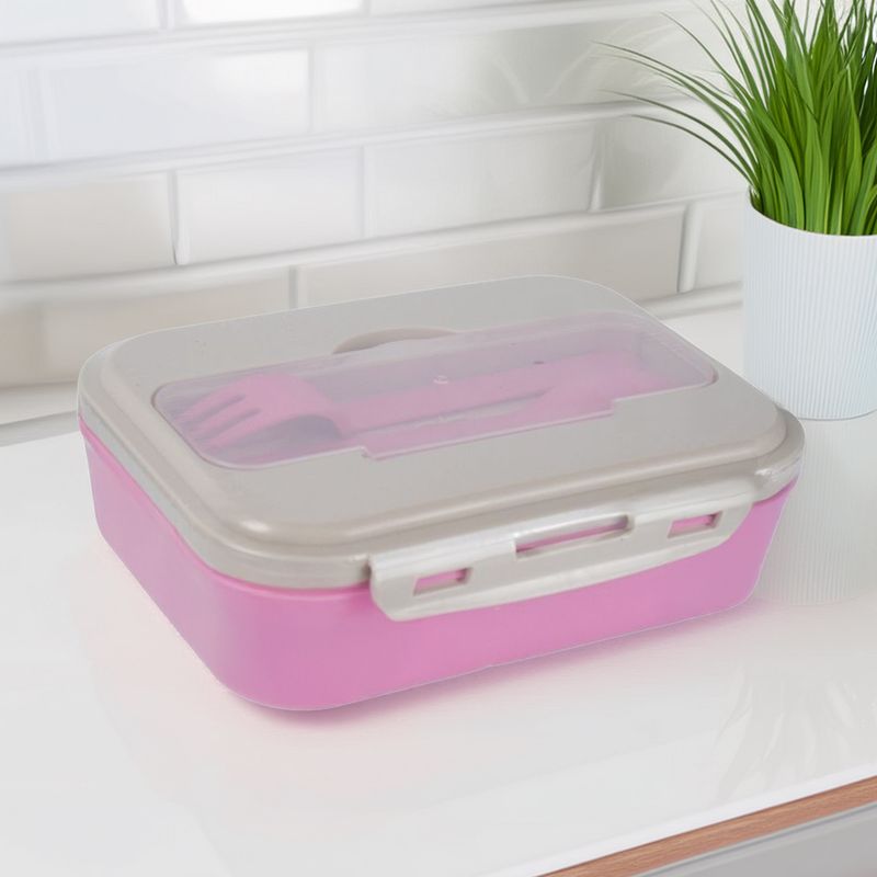 Lunch box with cutlery, O\'Kitchen, 1 l, in assortment
