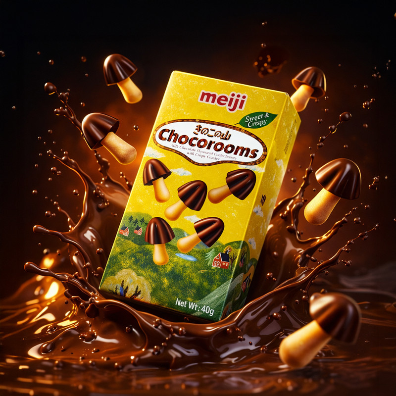 Cookies "Chocoroom", Meiji, 50 g