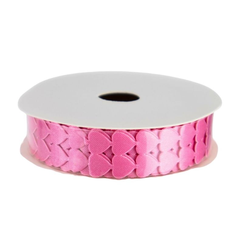 Ribbon \"Hearts\", 1.5 cm x 2.7 m