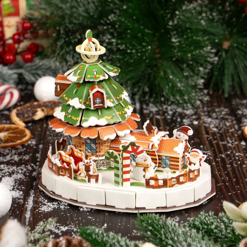 Christmas 3D puzzle, assorted