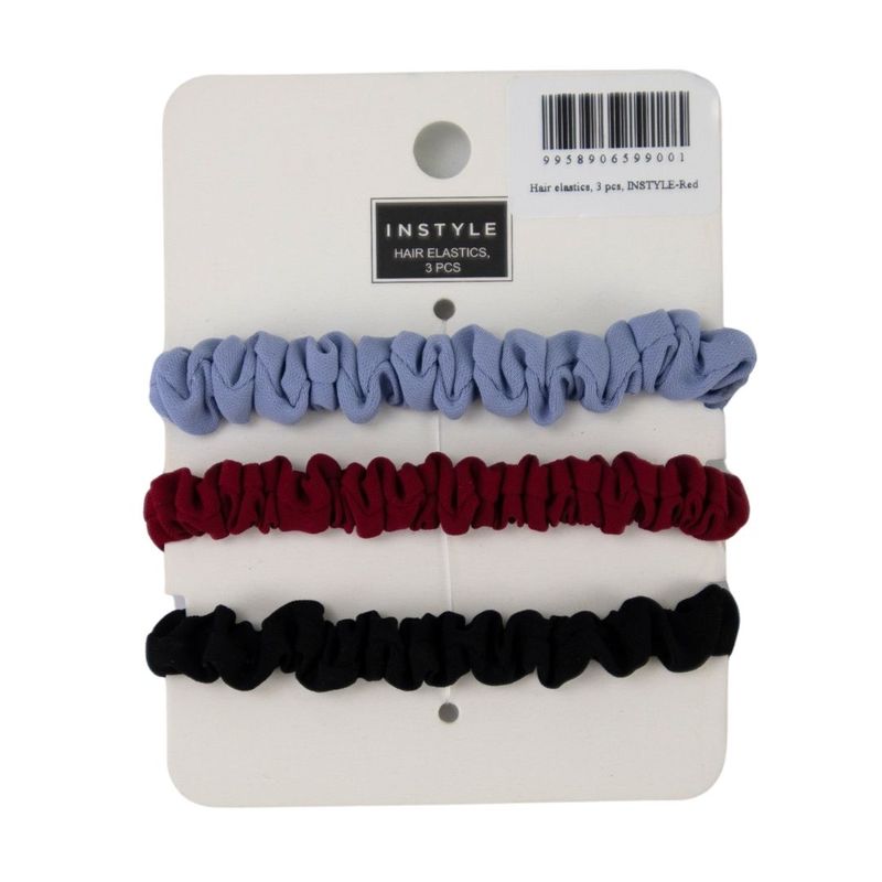 Hair elastics, 3 pcs, INSTYLE
