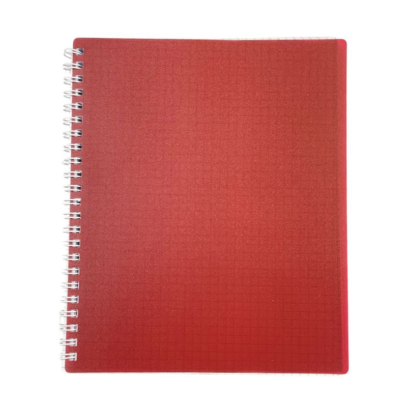 Notebook, A5, 96 sheets, plastic cover, assorted