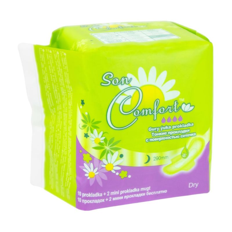 Sanitary pads \"Dry\", Son Comfort, 12 х 290 mm