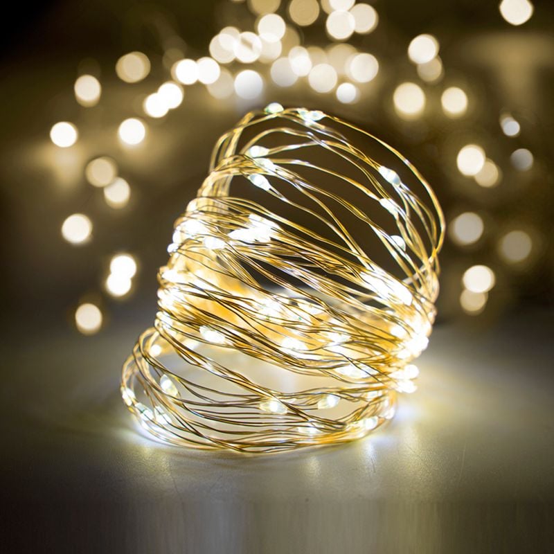New Year garland \"Dew\", Snow fantasy, 20 m, in assortment