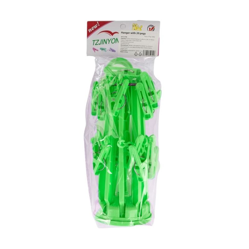Hanger with 20 pegs