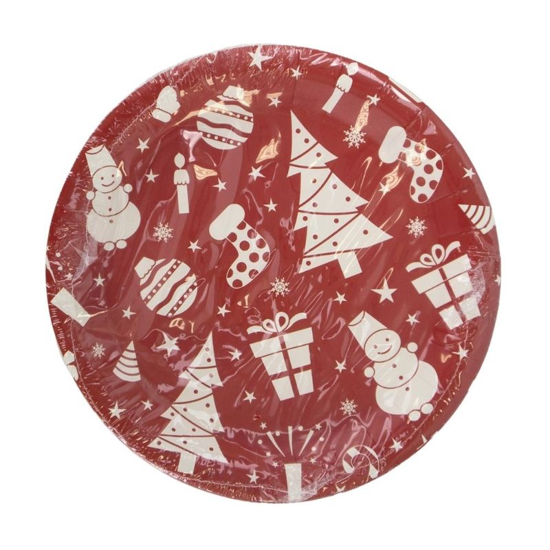 Paper plates set, assorted
