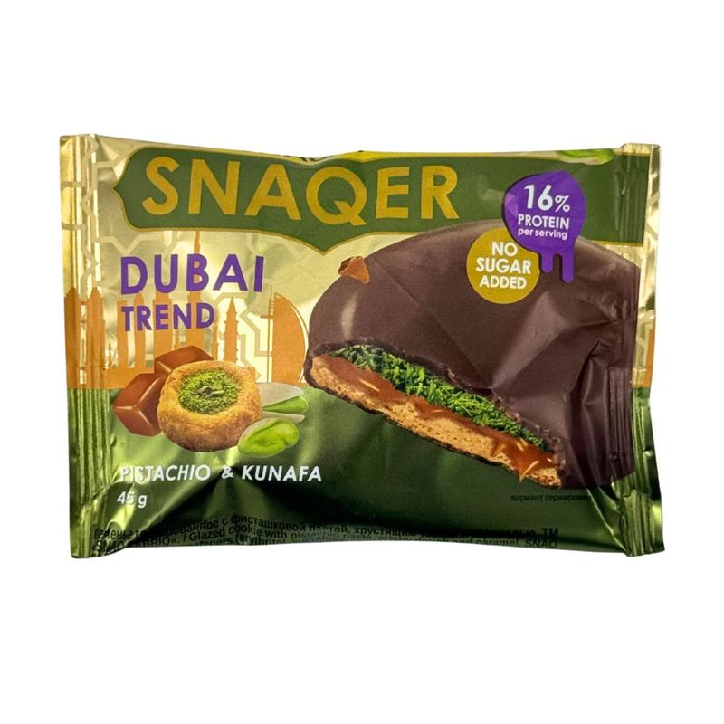 Snaqer Protein Cookies pistahio kunafa 45g