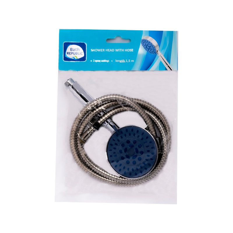 Shower head with hose 1.5m